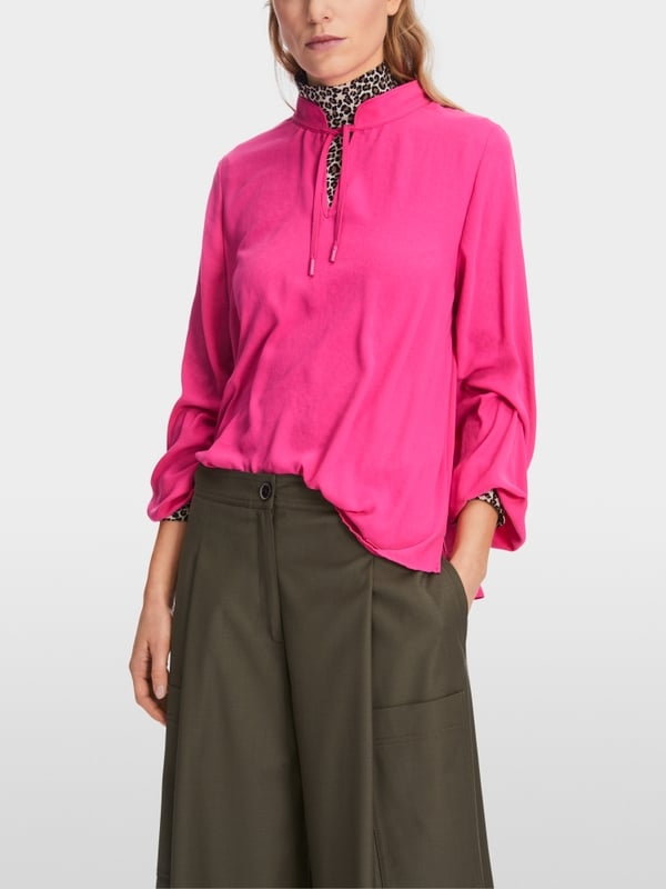Marc Cain Weite Bluse mit Langarm Top Angebot