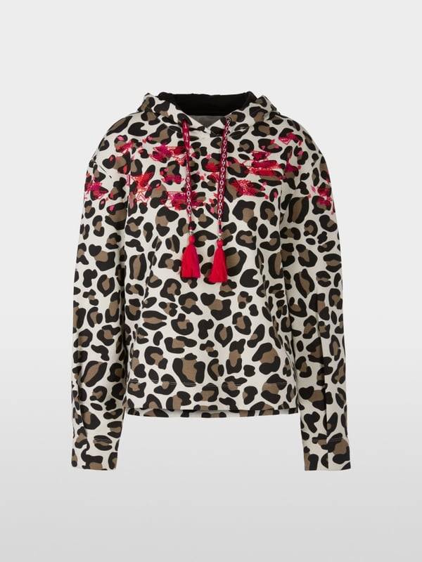 Marc Cain Kapuzen-Sweatshirt in Mustermix Tägliche Deals