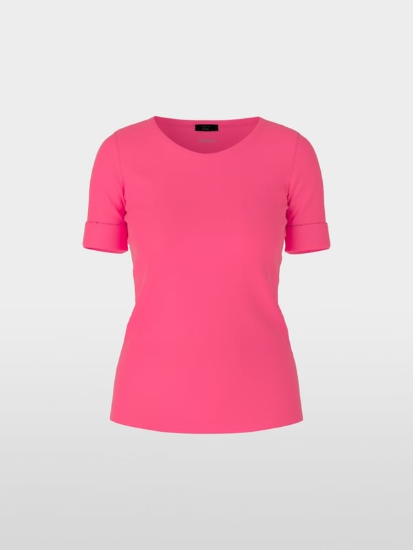 Marc Cain Baumwoll-T-Shirt mit 3/4-Ärmel Super Sparpreis