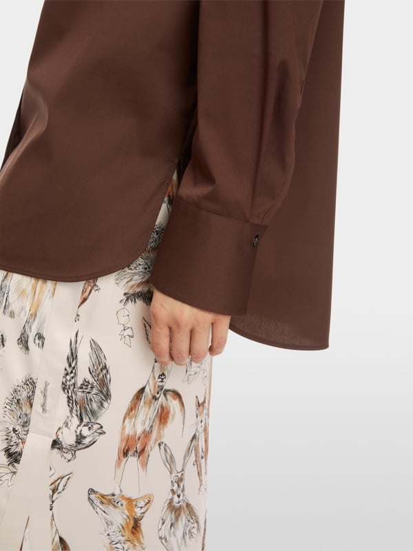 Marc Cain Hemdbluse im Baumwollstretch Clearance-Verkauf