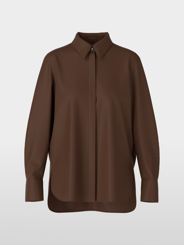Marc Cain Hemdbluse im Baumwollstretch Clearance-Verkauf