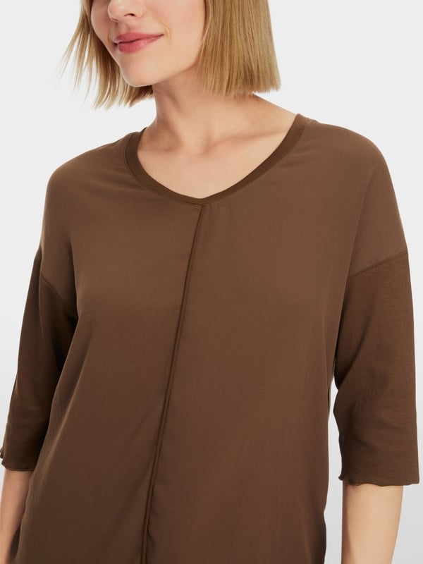 Marc Cain Blusenshirt mit V-Neck Fabrikladen