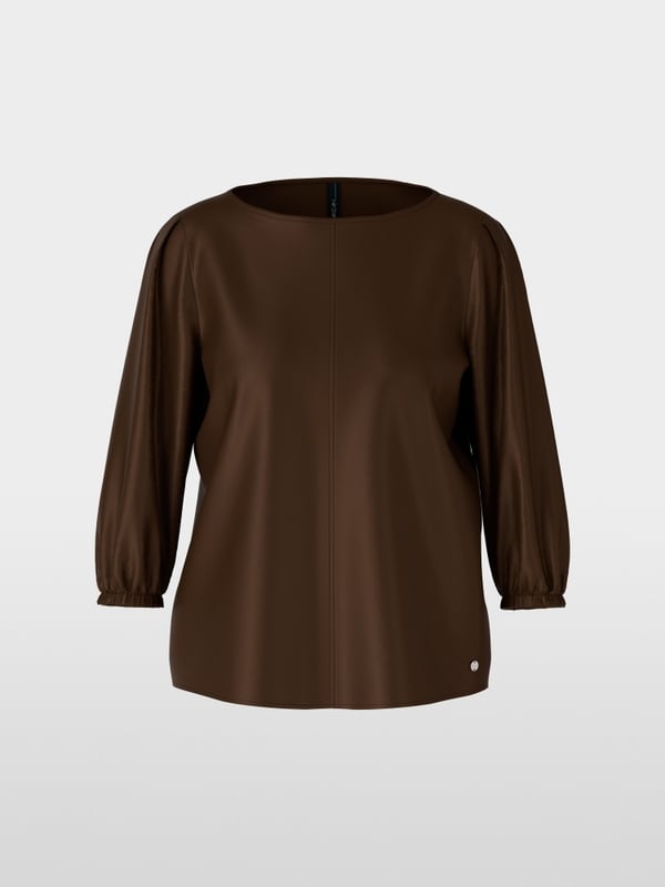 Marc Cain Lockere Seidenbluse Speichern exportieren