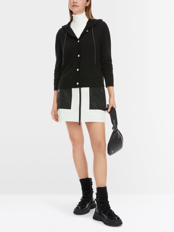 Marc Cain Cardigan-Hoodie "Rethink Together" Rabatte dieses Monats