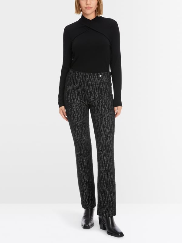 Marc Cain Hose mit Bootcut - Modell WASHINGTON Valentinstagsangebot