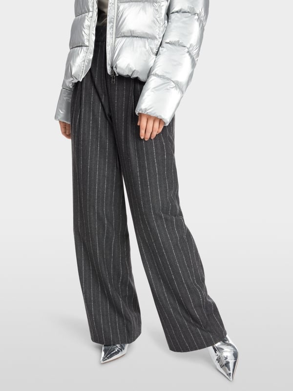 Marc Cain Modell WICHITA Puddle Pants in Streif Online Outlet