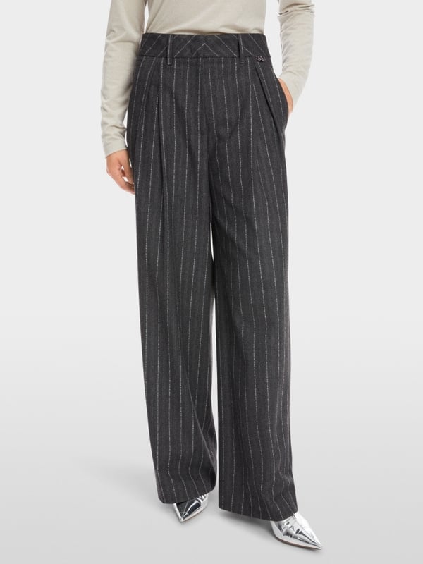 Marc Cain Modell WICHITA Puddle Pants in Streif Online Outlet