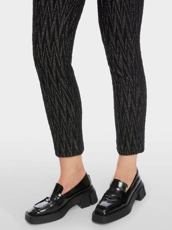 Marc Cain Modell SYDNEY - Hose mit Zackenmuster Große Rabatte