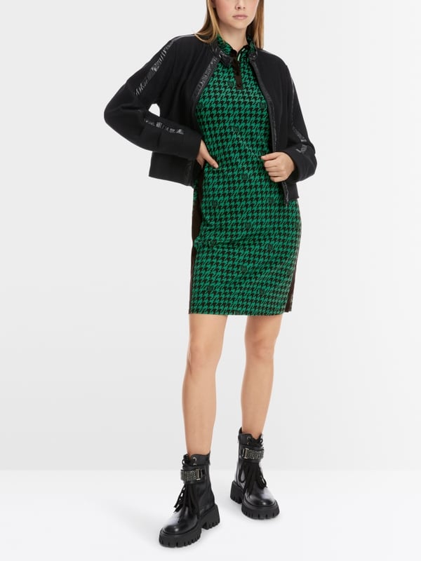 Marc Cain Sportives Hahnentritt-Kleid Riesige Rabatte