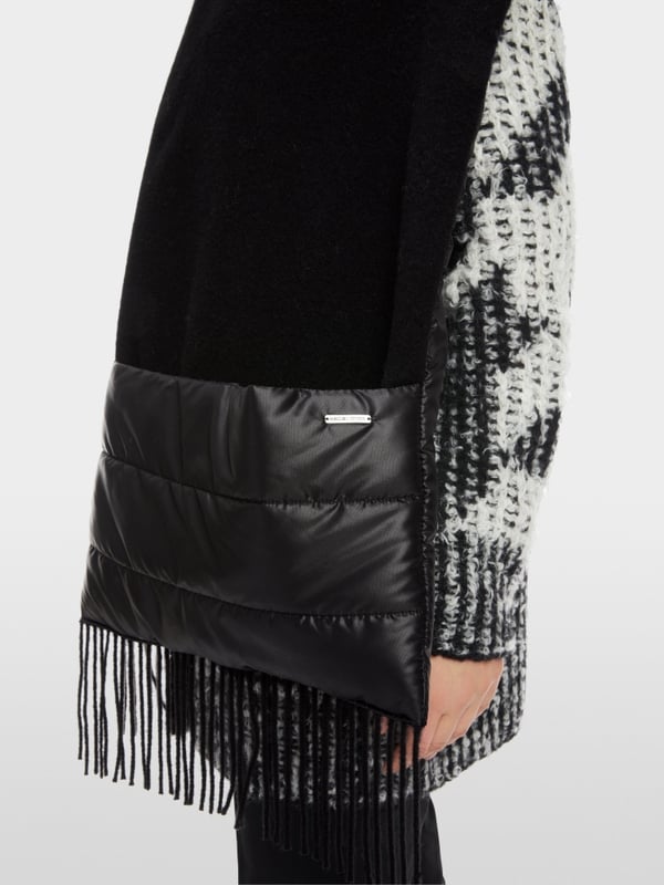 Marc Cain Padded Woll-Cape zum Wenden Black Friday Preise