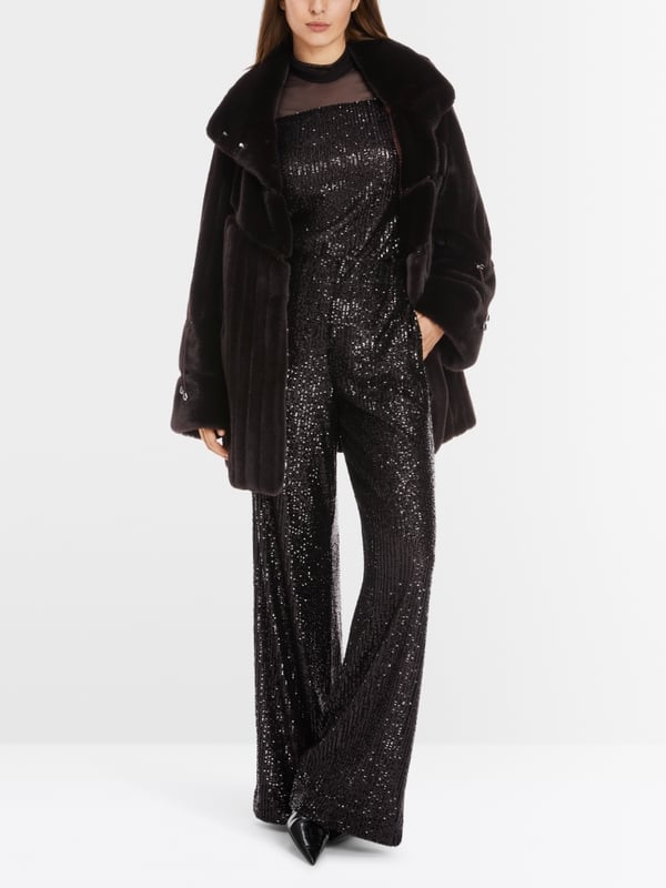 Marc Cain Outdoor-Jacke mit Fun Fur zollfrei