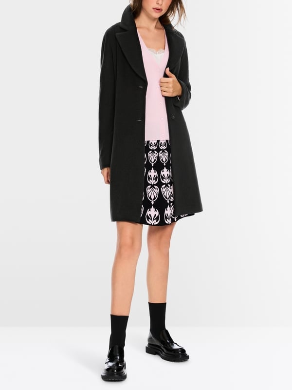 Marc Cain Flauschiger Mantel mit Kimono-Ärmel 50% Rabatt für begrenzte Zeit