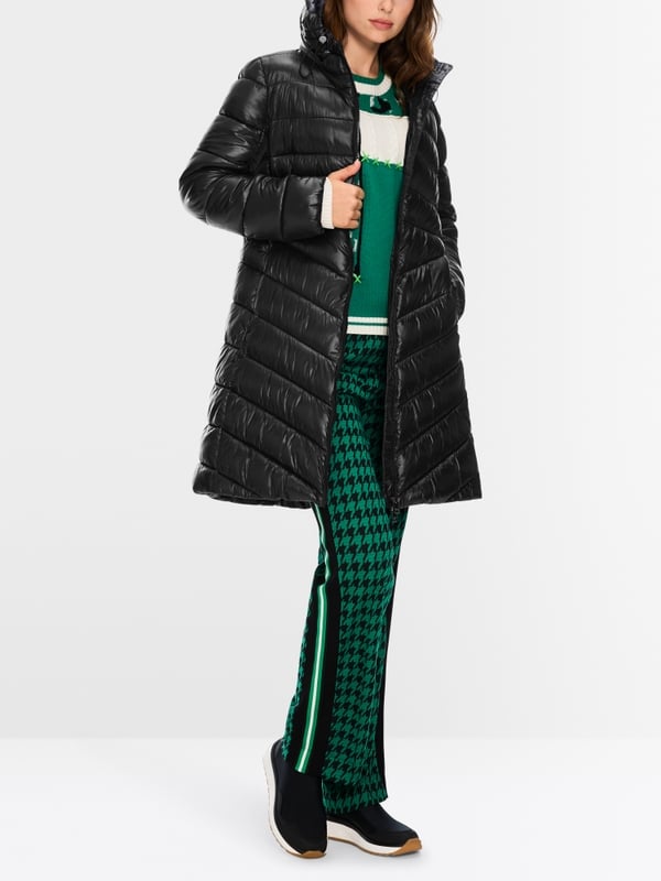 Marc Cain Kurzer Kapuzenmantel "Rethink Together" Outlet