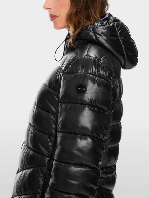 Marc Cain Kurzer Kapuzenmantel "Rethink Together" Outlet