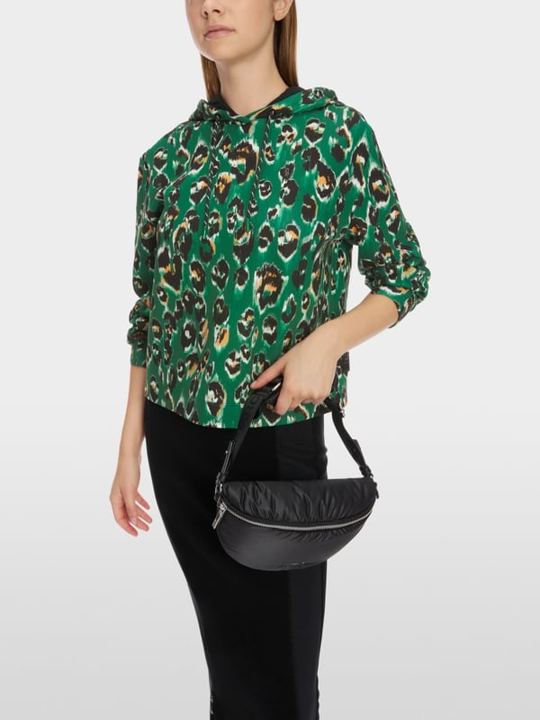 Marc Cain Sweater im Greo-Print auf Scuba-Jersey Versandkostenfrei