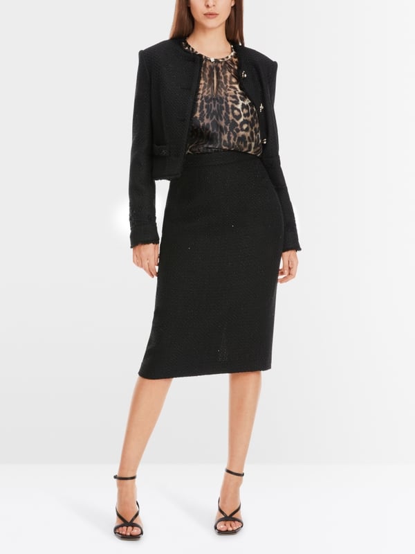 Marc Cain Rock mit Perlen-Stickerei Begrenztes Angebot