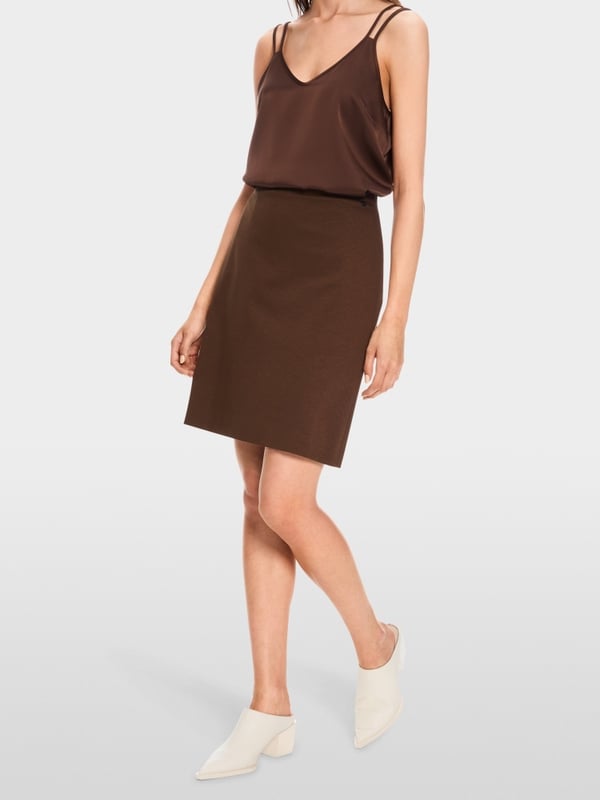 Marc Cain Unifarbener Minirock Preisnachlass