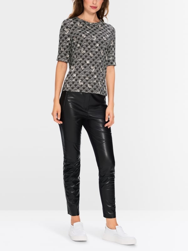 Marc Cain Shirt aus Baumwollstretch 50% Rabatt mit kostenlosem Versand