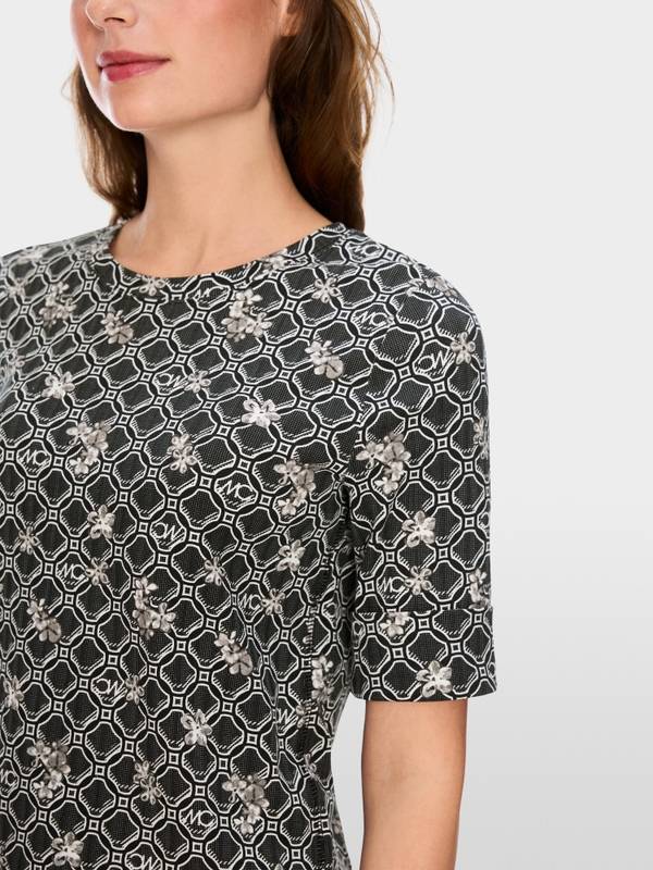Marc Cain Shirt aus Baumwollstretch 50% Rabatt mit kostenlosem Versand