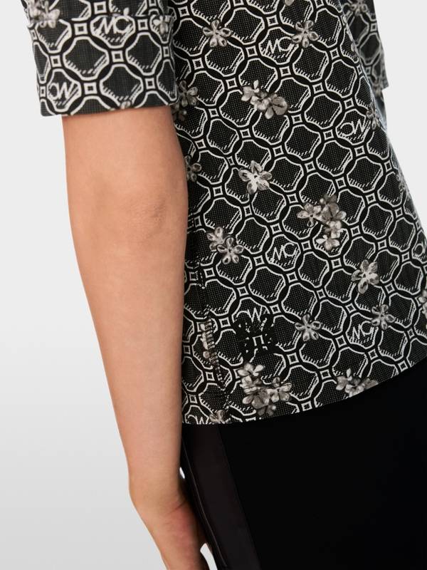 Marc Cain Shirt aus Baumwollstretch 50% Rabatt mit kostenlosem Versand
