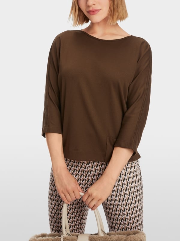 Marc Cain T-Shirt mit Tasche Im Verkauf