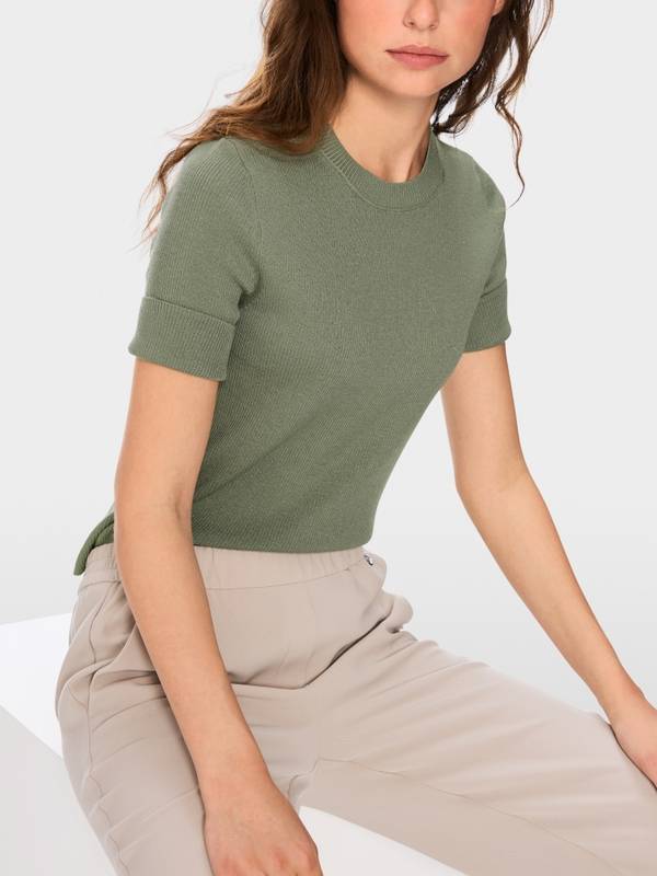 Marc Cain Glitzer Sweater "Rethink Together" Großer Ausverkauf