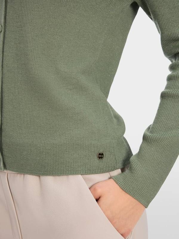 Marc Cain V-Neck Cardigan "Rethink Together" Flash Sale