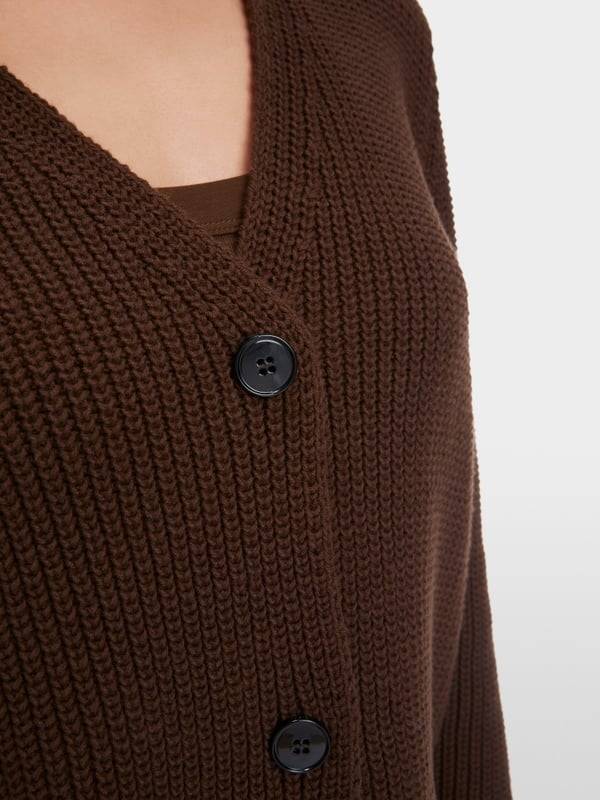 Marc Cain Rippen-Cardigan in Deutschland gestrickt Weihnachtsangebot