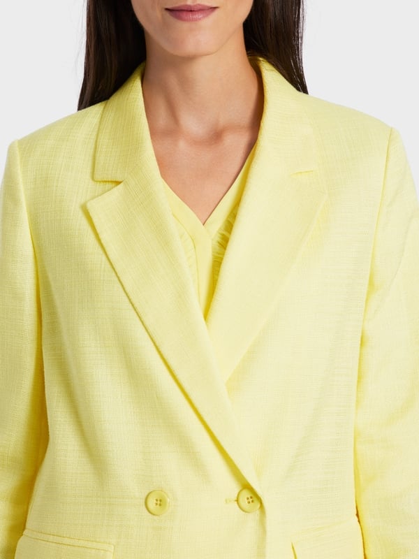 Marc Cain Blazer in Leinen-Optik Online Outlet