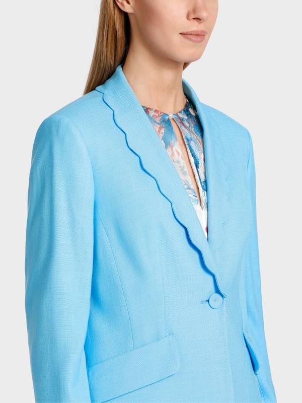 Marc Cain Blazer mit Muschelrevers Kauf eins, bekomm eins gratis