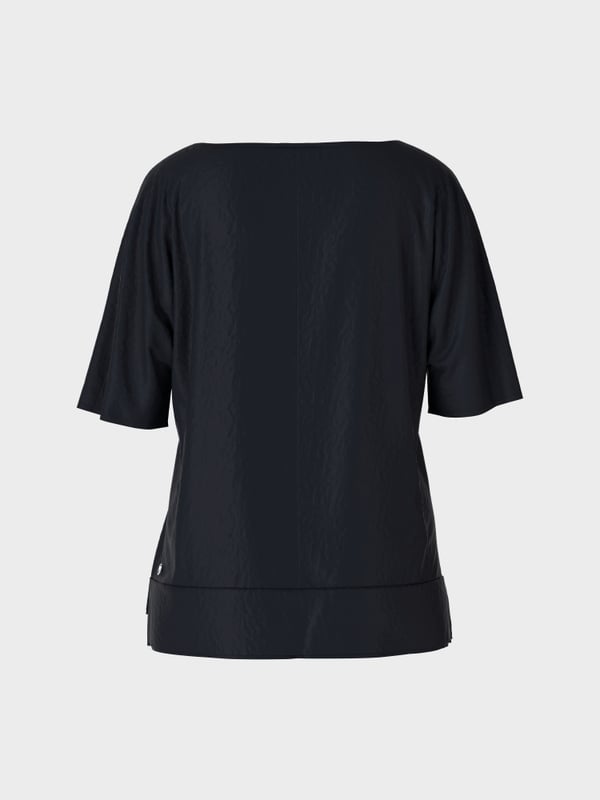Marc Cain Unifarbene Schlupfbluse Super Sparpreis