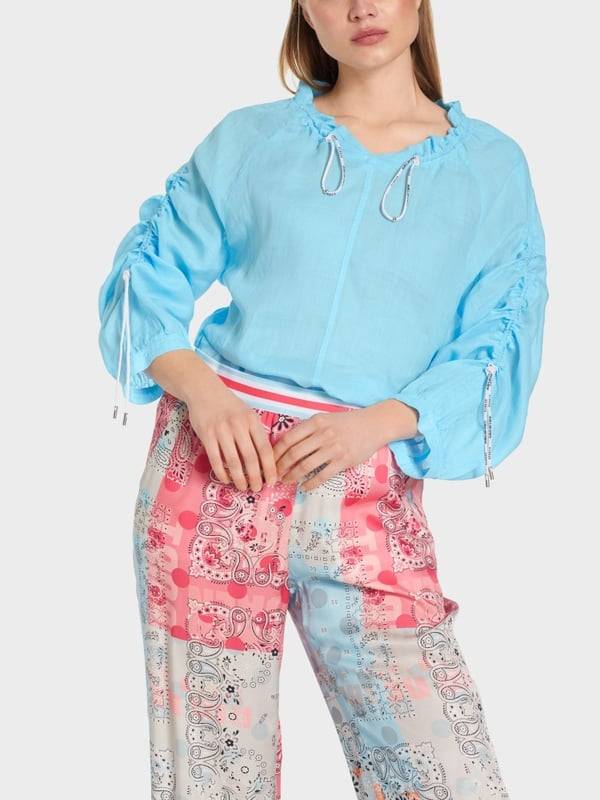 Marc Cain Weite Schlupfbluse Neueste Stile