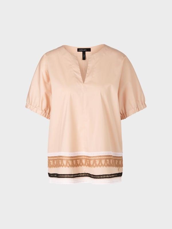 Marc Cain Weite Bluse mit Spitzendetails Zeitbegrenzte Promotion
