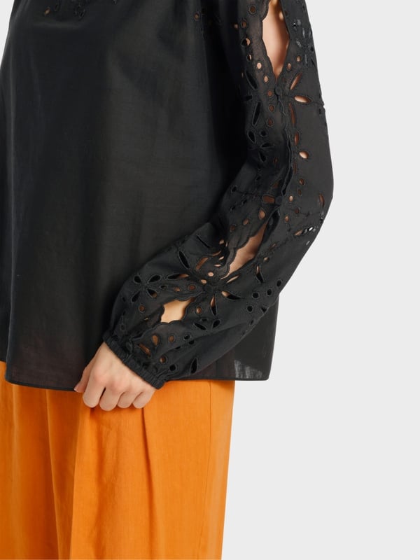 Marc Cain Spitzenbluse in A-Shape Bis zu 65% Rabatt