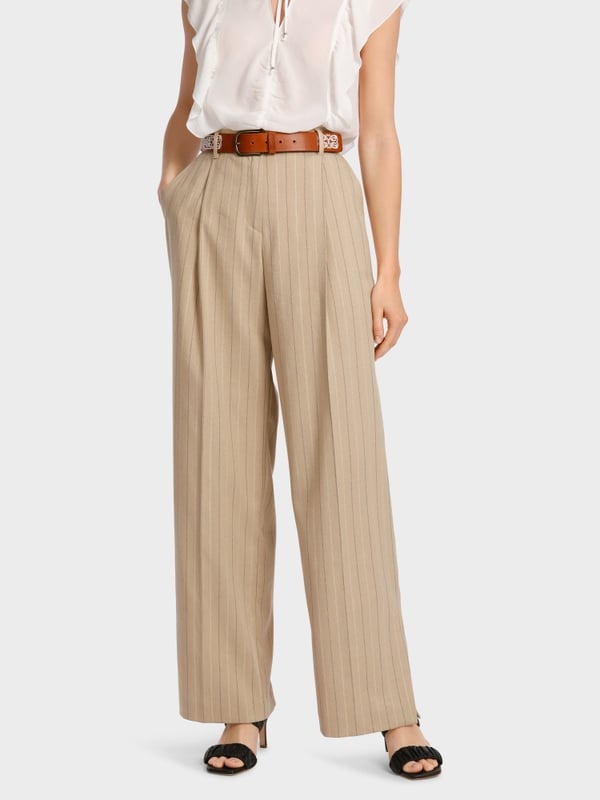 Marc Cain Modell WASCO – Hose in Nadelstreif Sonderangebot der Fabrik