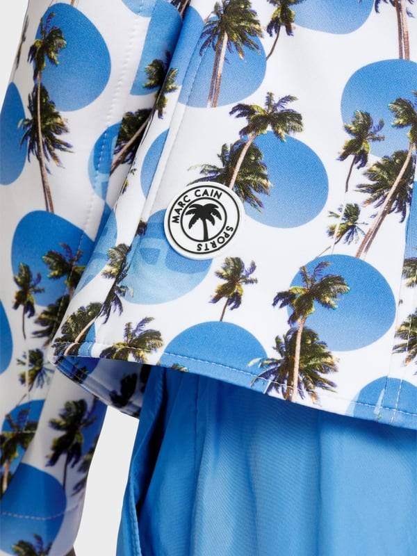 Marc Cain Beach-Point-Blazer aus Scubamaterial Discount Store für neue Produkte