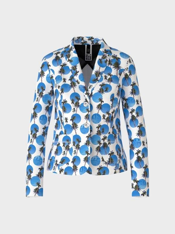 Marc Cain Beach-Point-Blazer aus Scubamaterial Discount Store für neue Produkte