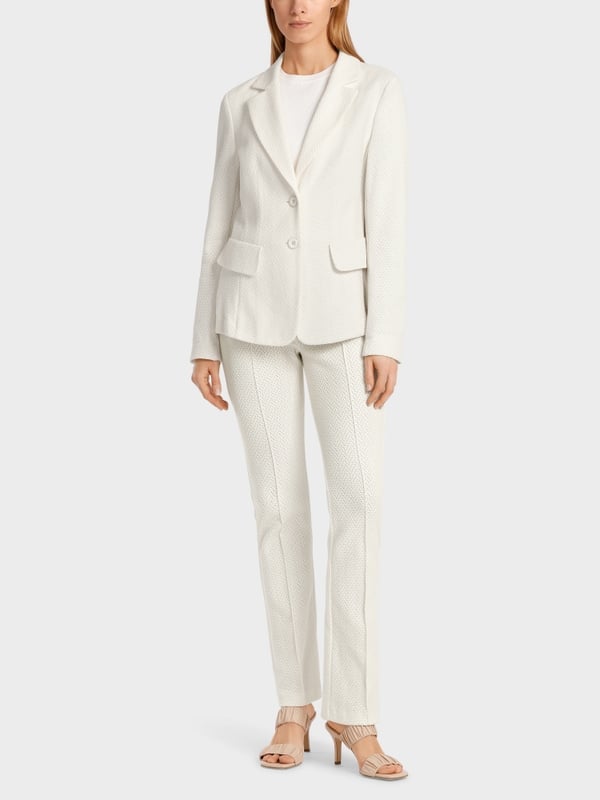 Marc Cain Körpernaher Blazer aus Strick