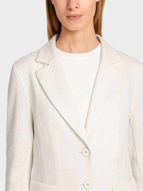 Marc Cain Körpernaher Blazer aus Strick Clearance-Verkauf