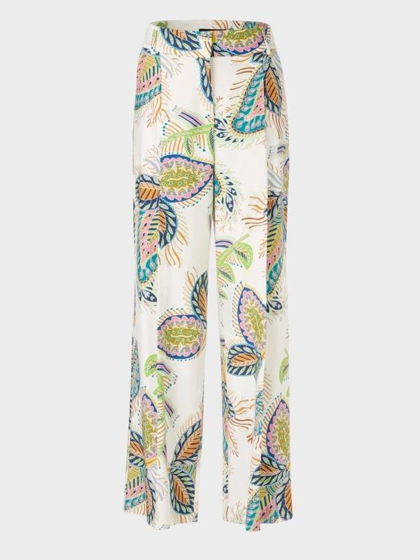 Marc Cain Modell WICHITA – Bundfaltenhose bedruckt Begrenzt auf 3 Tage