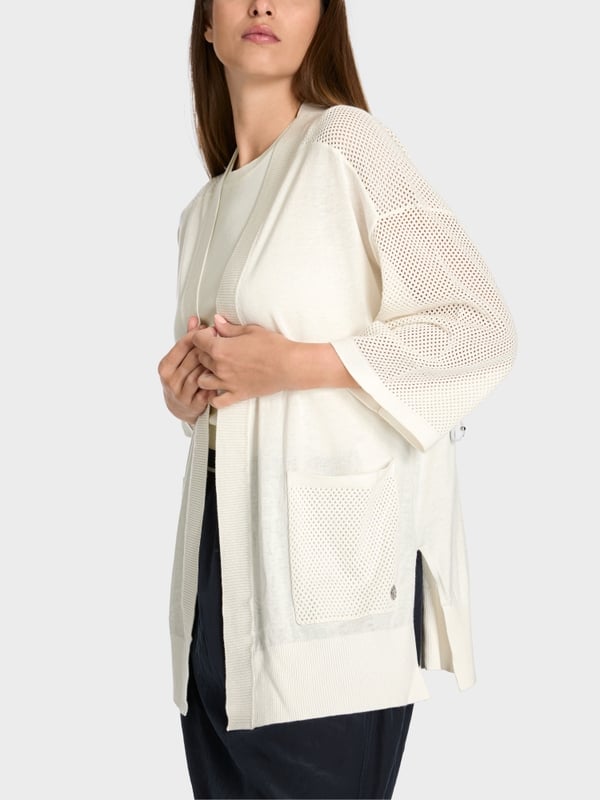 Marc Cain Cardigan mit Lochinsert Online