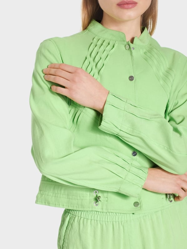 Marc Cain Kurze Jacke mit Tailoring-Details Fabrikverkauf