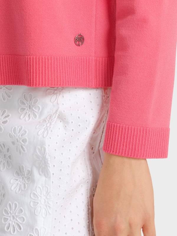 Marc Cain Gestreifter "Rethink Together" Cardigan Meist gekauft