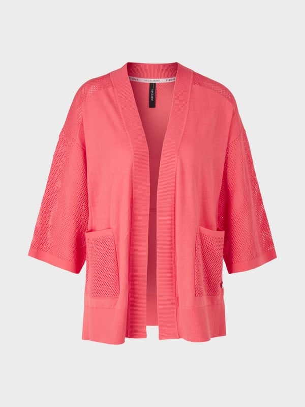 Marc Cain Cardigan mit Lochinsert Kostenloser Versand