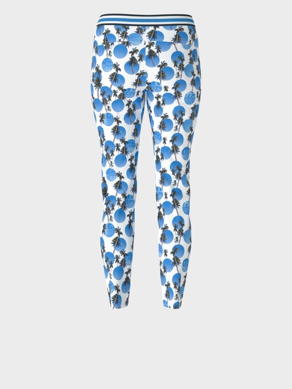 Marc Cain Modell SOFIA - Palmenprint auf Scuba Begrenztes Angebot
