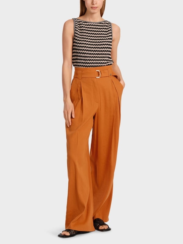 Marc Cain Modell WICHITA – Hose im Paperbag-Style Osterangebot