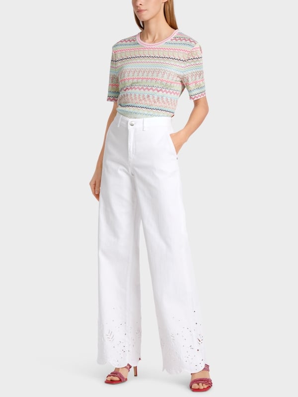 Marc Cain Modell WARRI – Hose “Rethink Together” Jubiläumsangebot