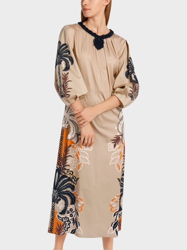 Marc Cain Midilanges, tailliertes Kleid Letzte 3 Tage