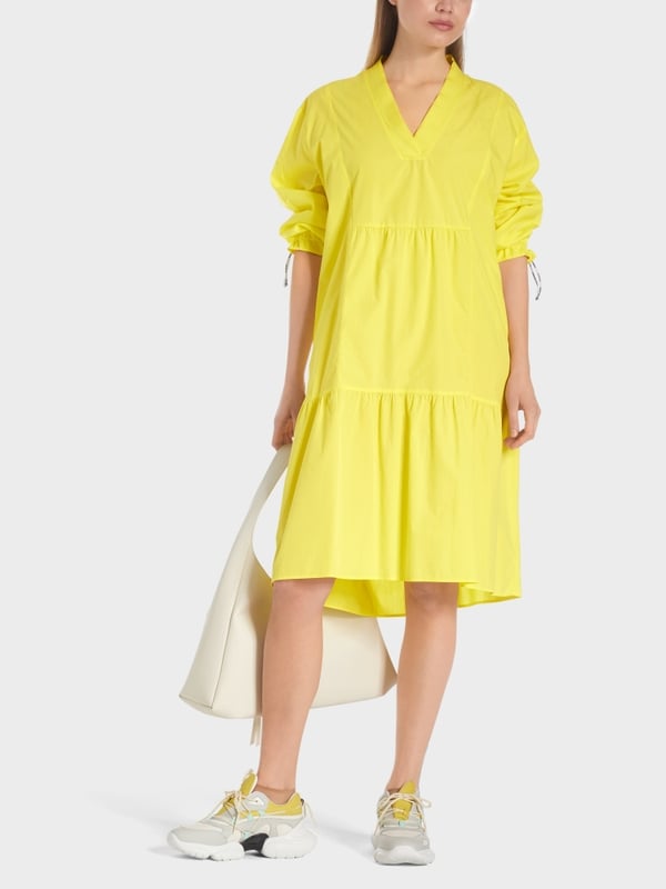 Marc Cain Kurzes Stufenkleid "Rethink Together" Zeitbegrenzte Promotion