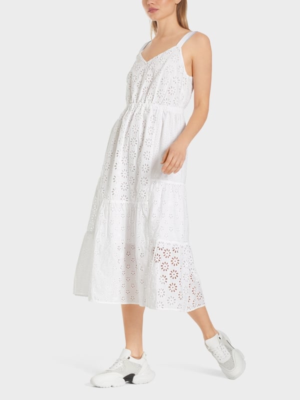 Marc Cain Sommerkleid mit Lochstickerei Bis zu 50% Rabatt